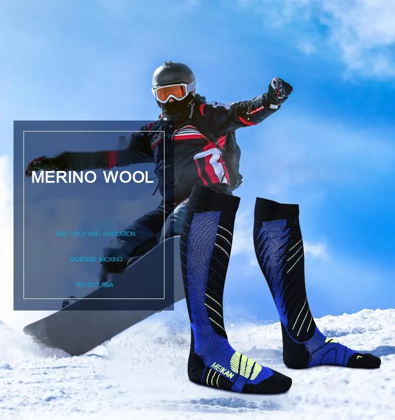 1-Pack Ski Sport Wool Socks for Men