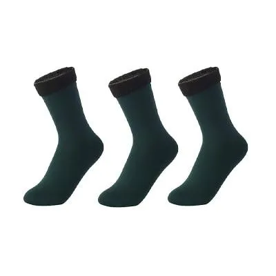 3 Pairs Women Soft Winter Warm Thick Thermal Nylon Cashmere Socks