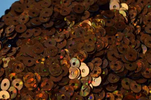 3/4/6mm Dark Bronze Brown  Iridescent Flat Sequins Round/Loose Paillettes/Wholesale Sequins Multi-Color, Loose Sequin Apparel,Shoe Decor