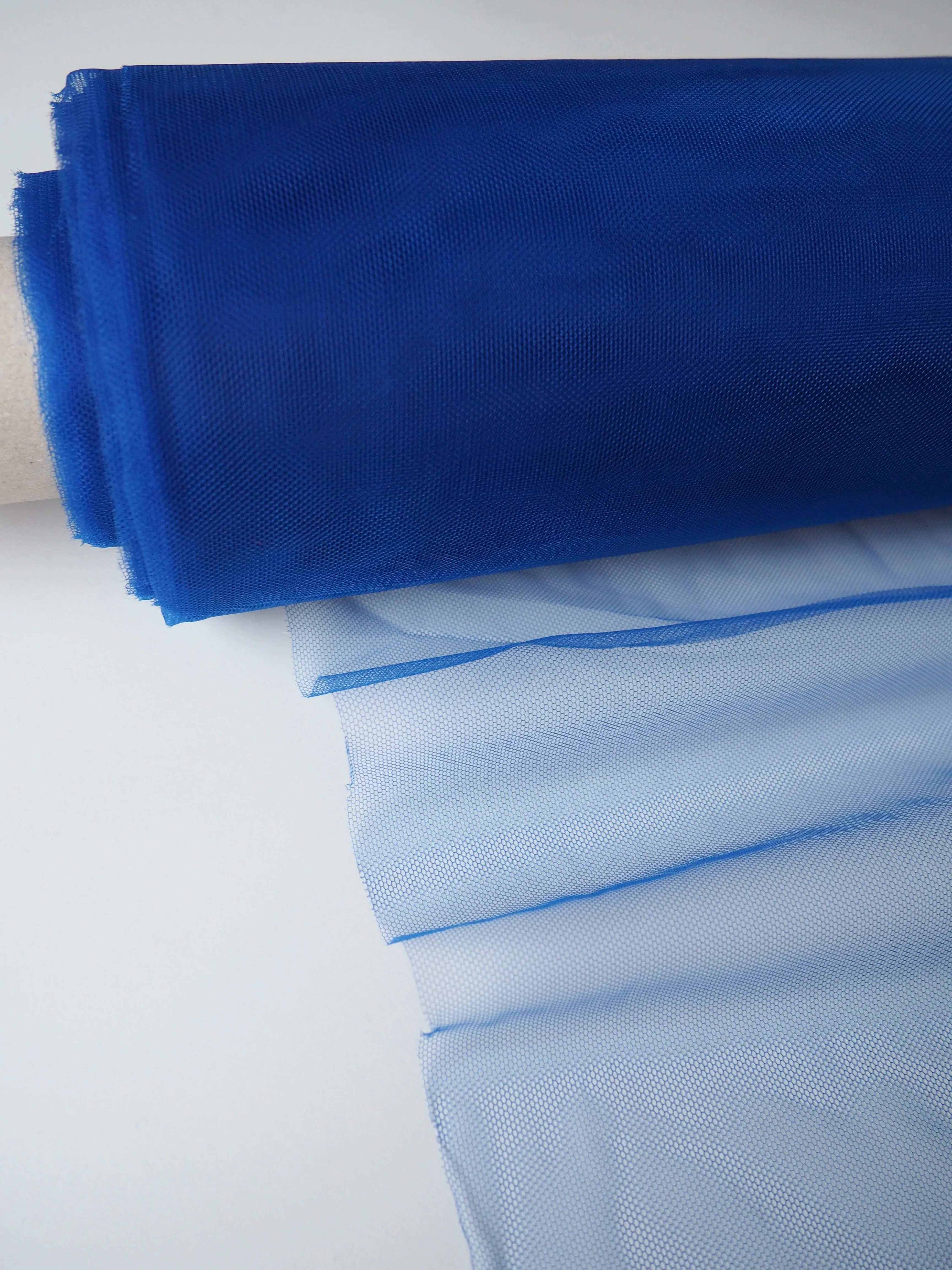 Admiral Blue Stretch Tulle