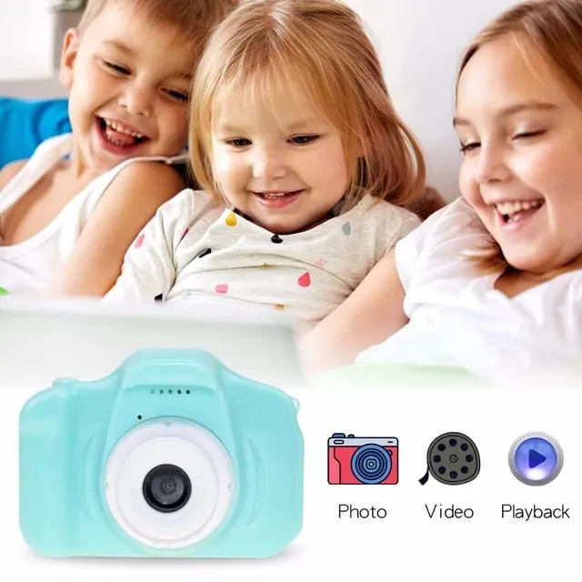 Adventure Snap (Green): Kids' Waterproof Camera for Outdoor Photography Fun