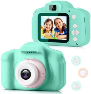 Adventure Snap (Green): Kids' Waterproof Camera for Outdoor Photography Fun