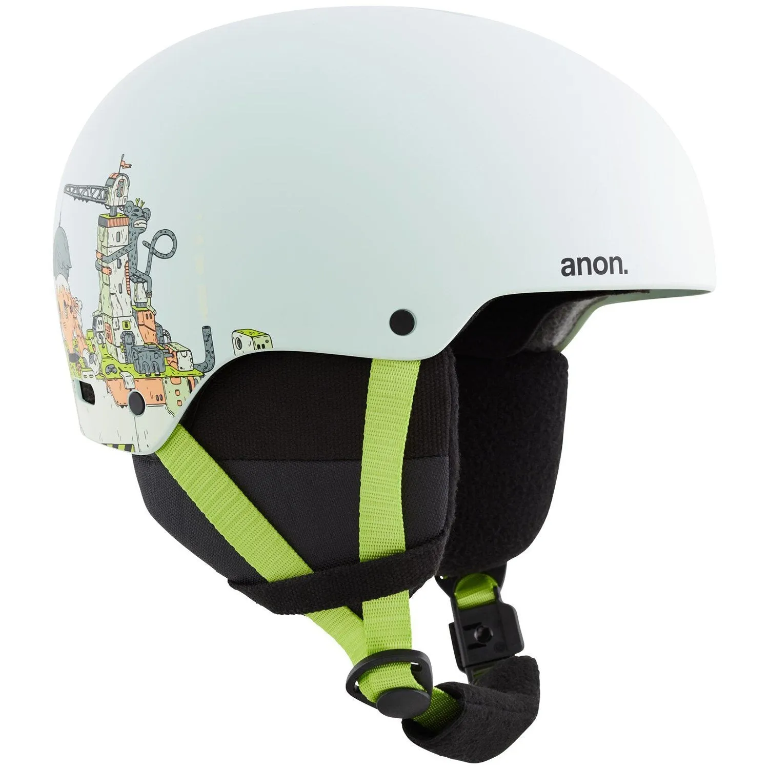 Anon | Rime 3 Helmet | Kids | 2022 | Bot Blue