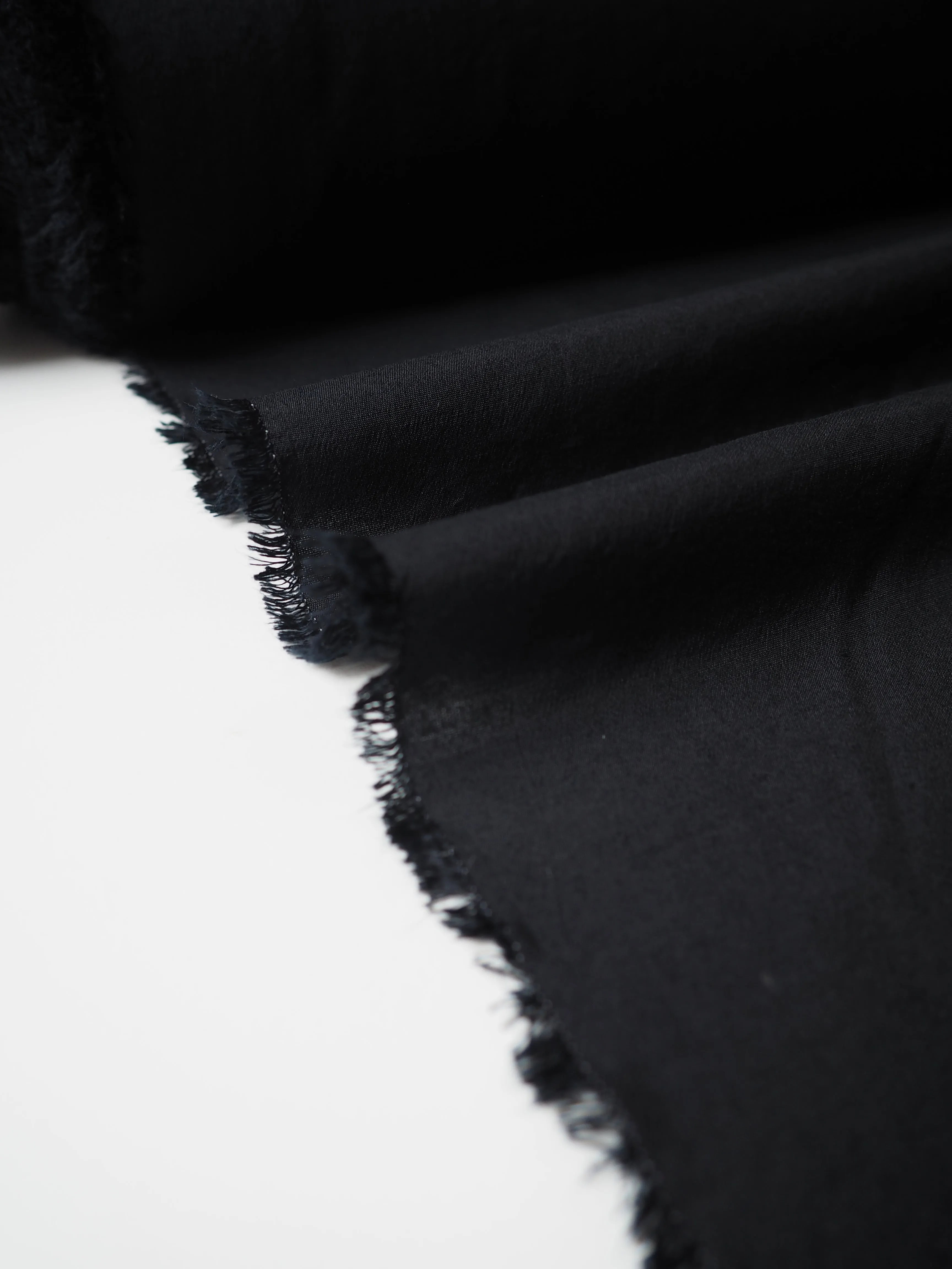 Black Slub Cotton