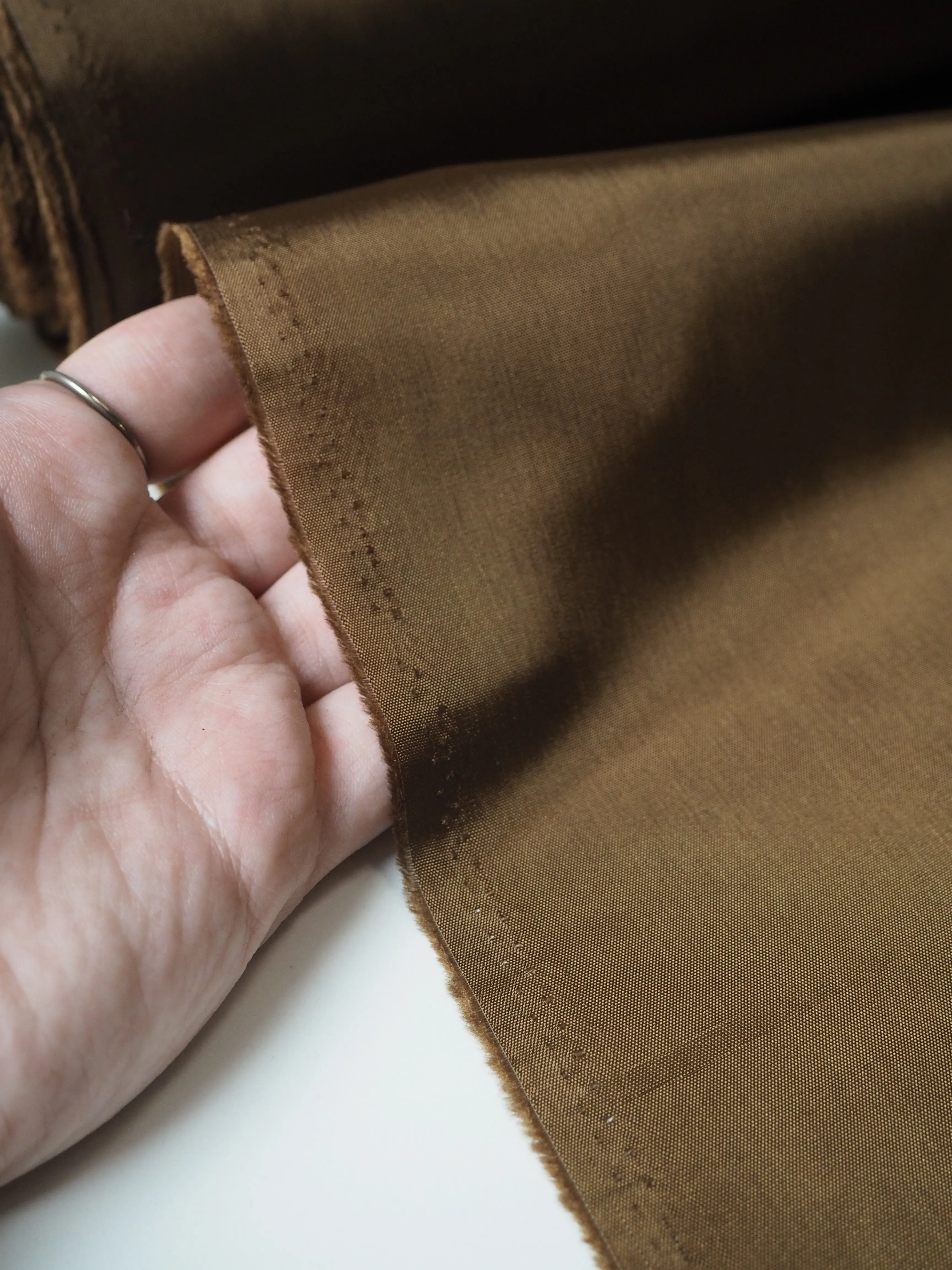 Bronze Satin Lining