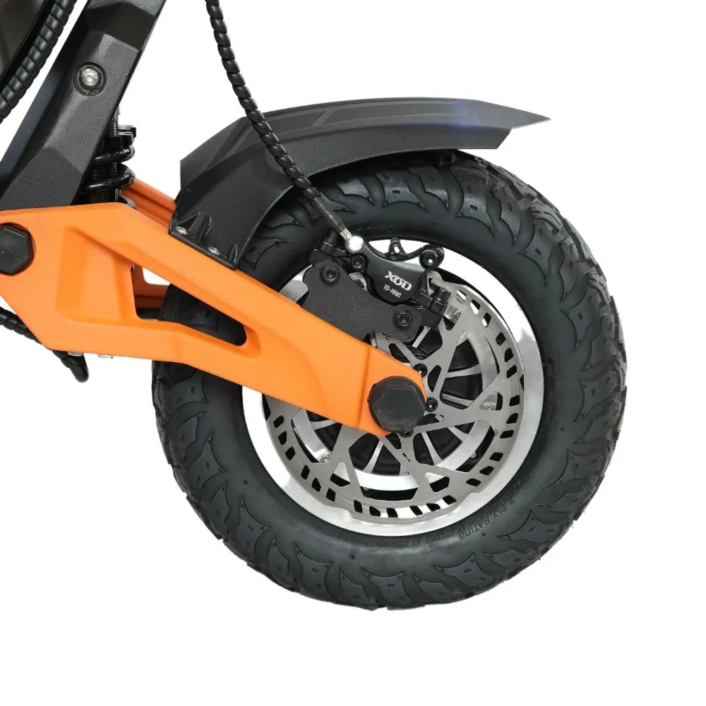 Electric Scooter Veloz G4 4200Watts Peak Power 90 Km/hr 200  Km Distance ALL TERRAIN Portable Battery  6 Months Free Service