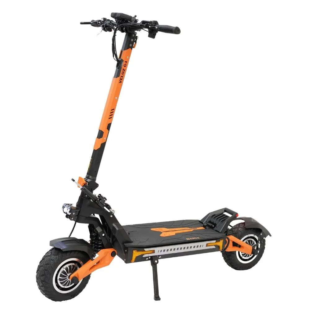 Electric Scooter Veloz G4 4200Watts Peak Power 90 Km/hr 200  Km Distance ALL TERRAIN Portable Battery  6 Months Free Service