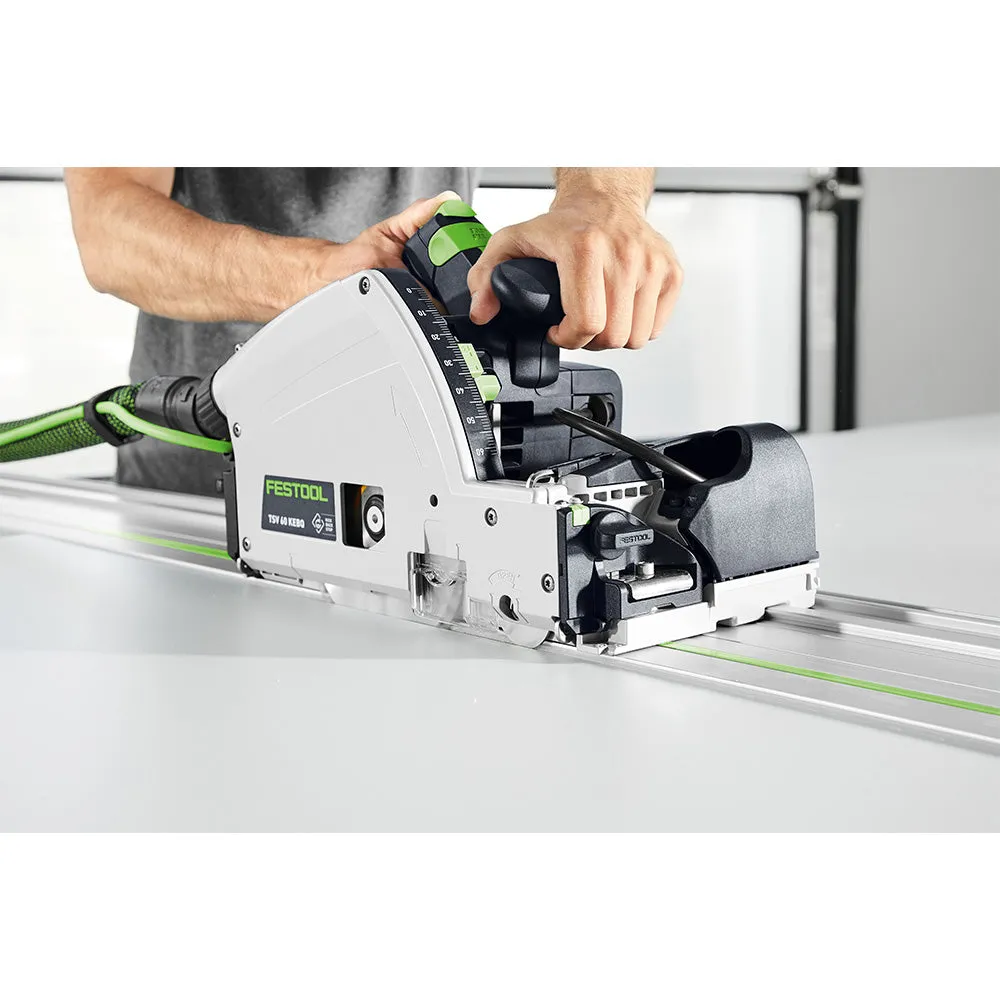 Festool Plunge-Cut Saw with Scoring Function TSV 60 KEB-F-Plus-FS (With 75" Guide Rail)