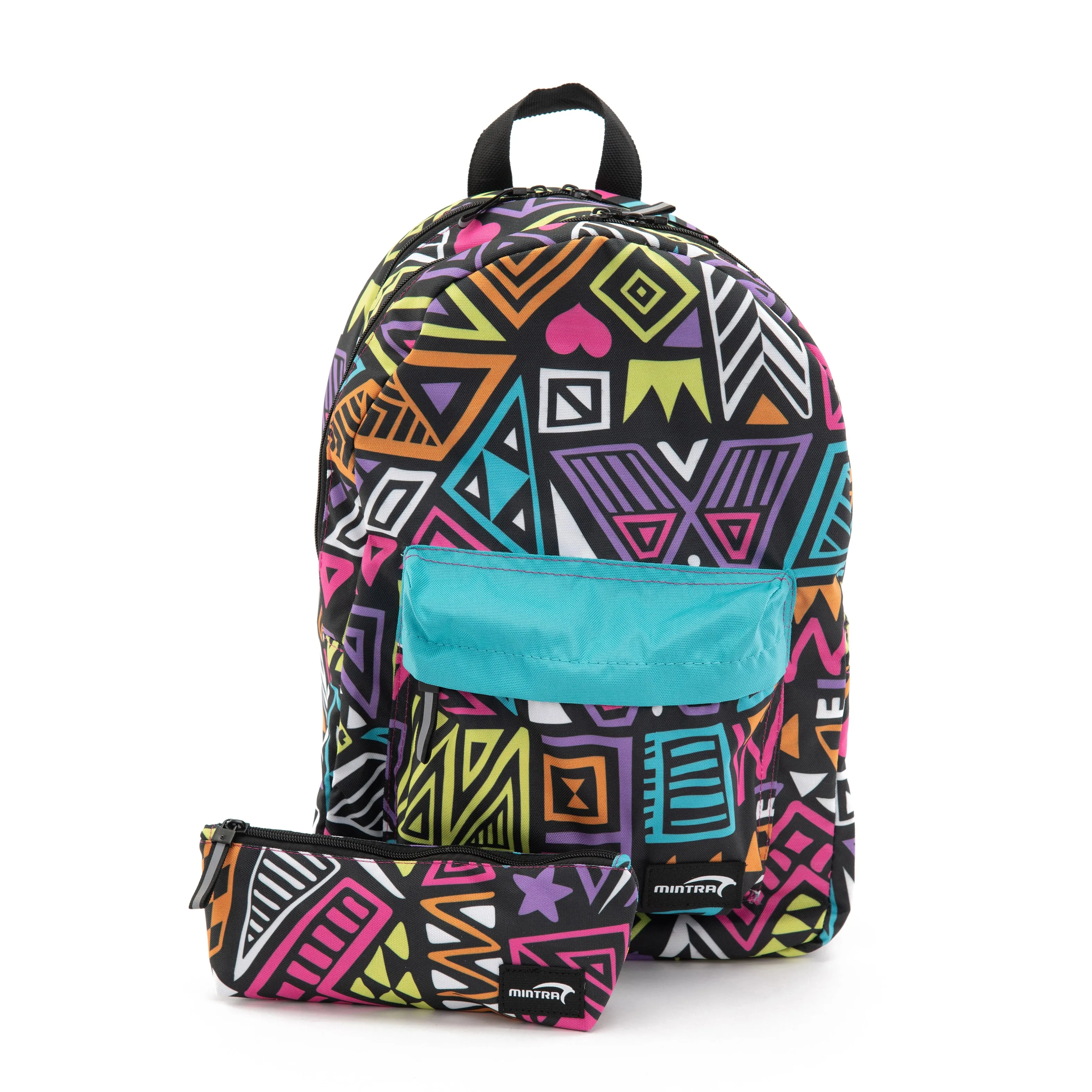 Geometric Daypack 24L (Includes Laptop Compartment and pencil case)