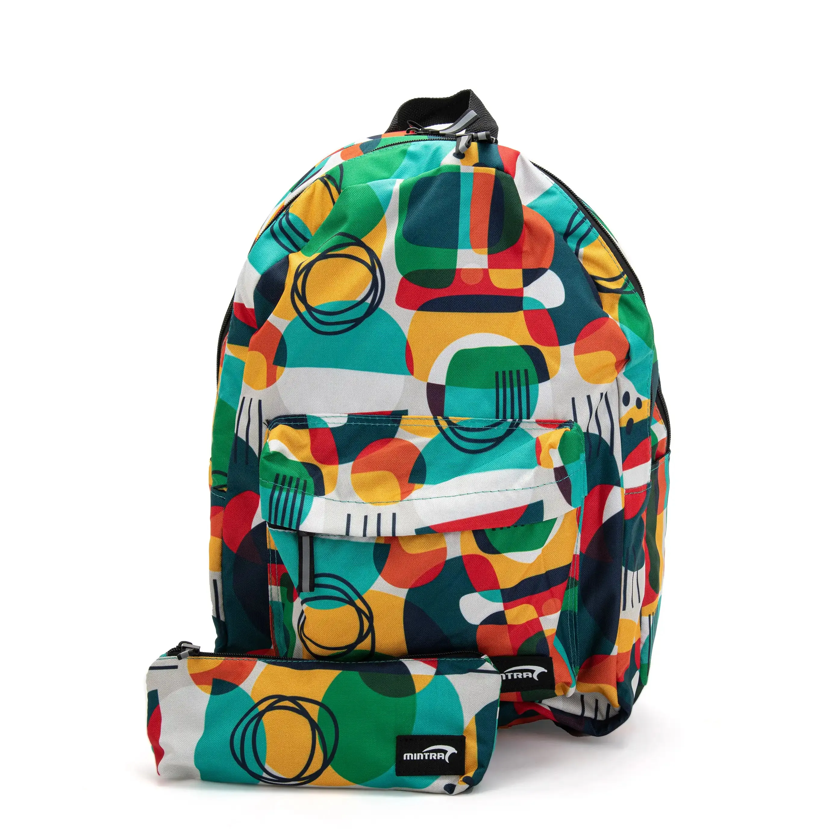 Geometric Daypack 24L (Includes Laptop Compartment and pencil case)