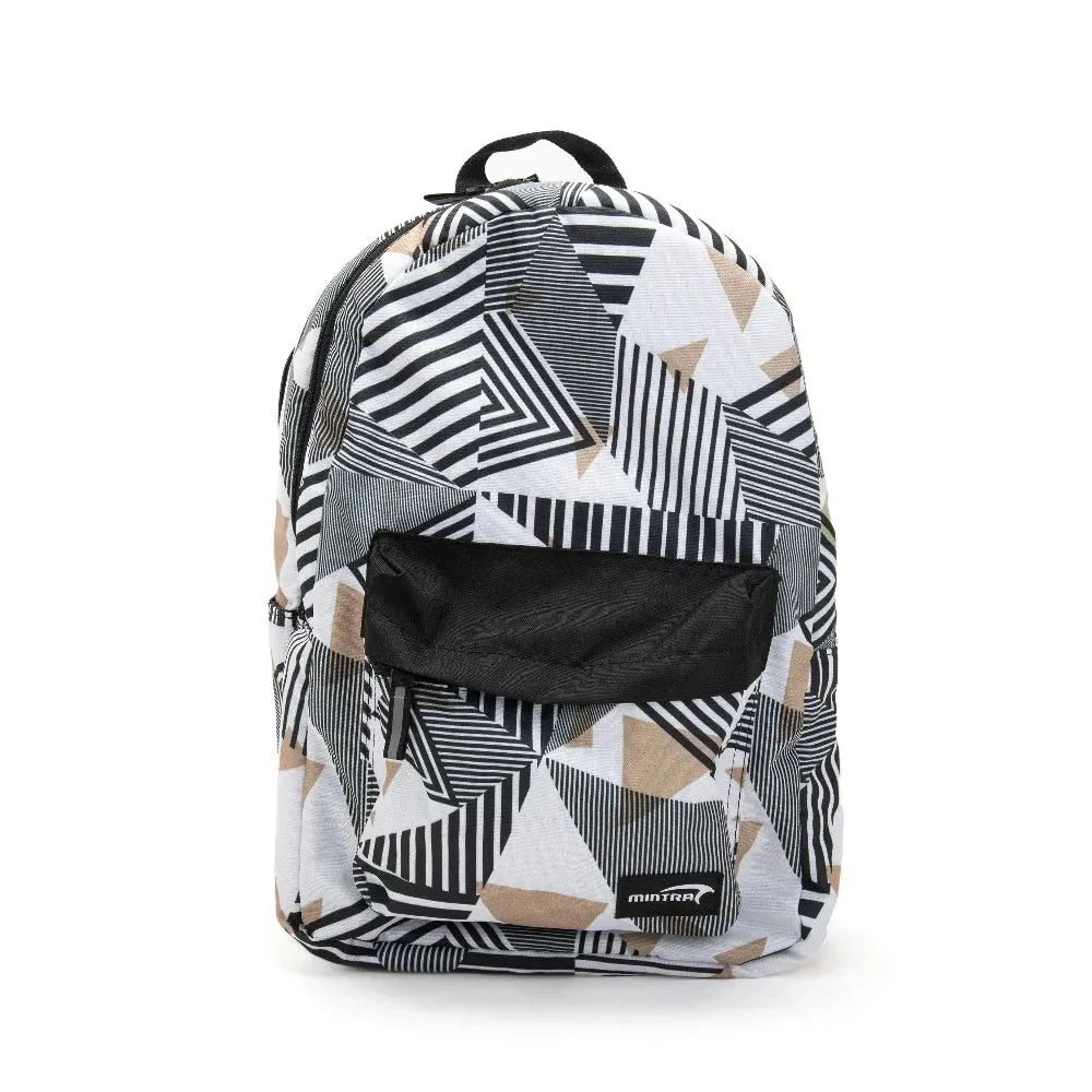 Geometric Daypack with 3 pockets 30L (Includes Laptop Compartment)