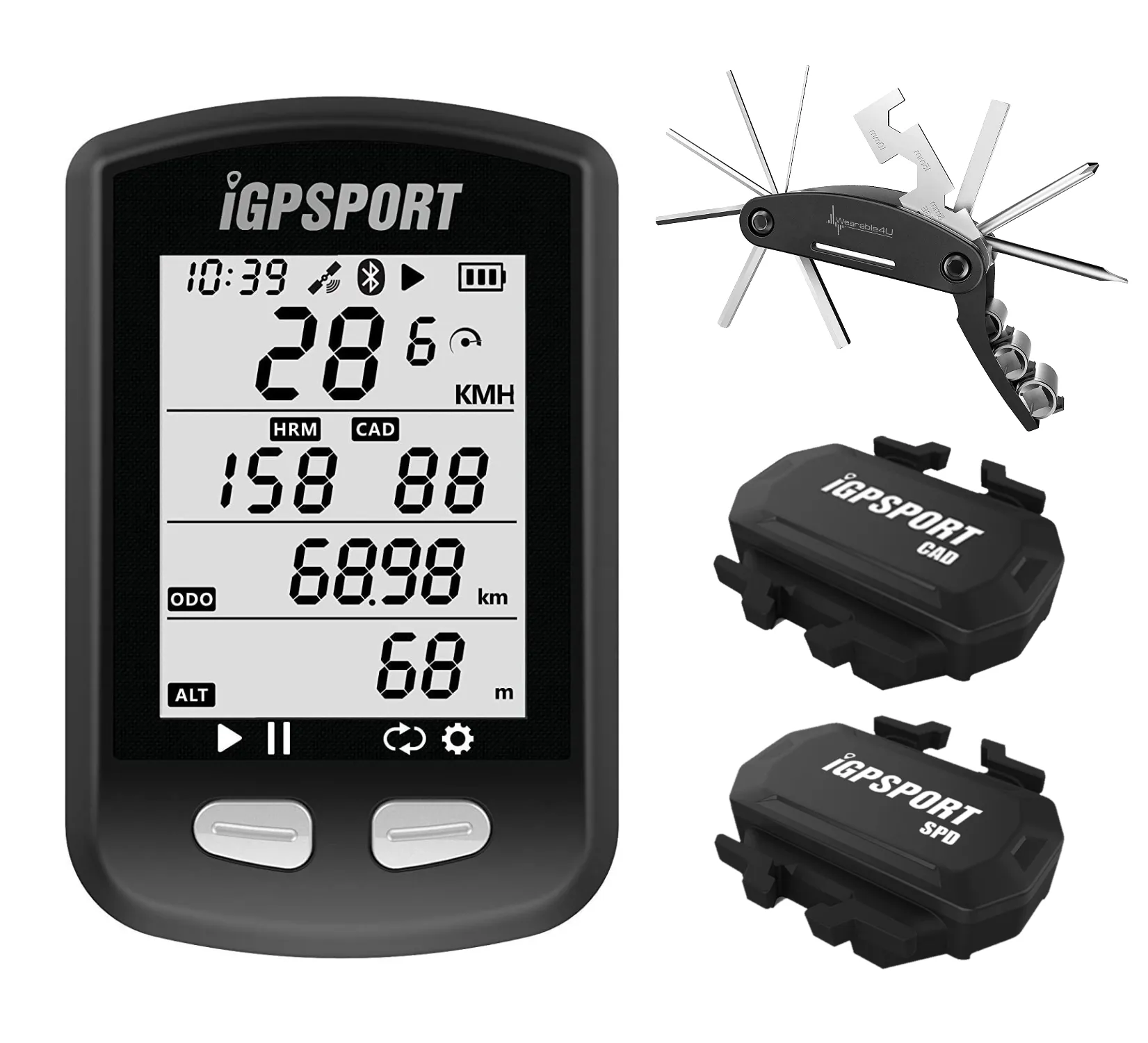 iGPSPORT iGS10S GPS Cycling Computer (IGS10S)