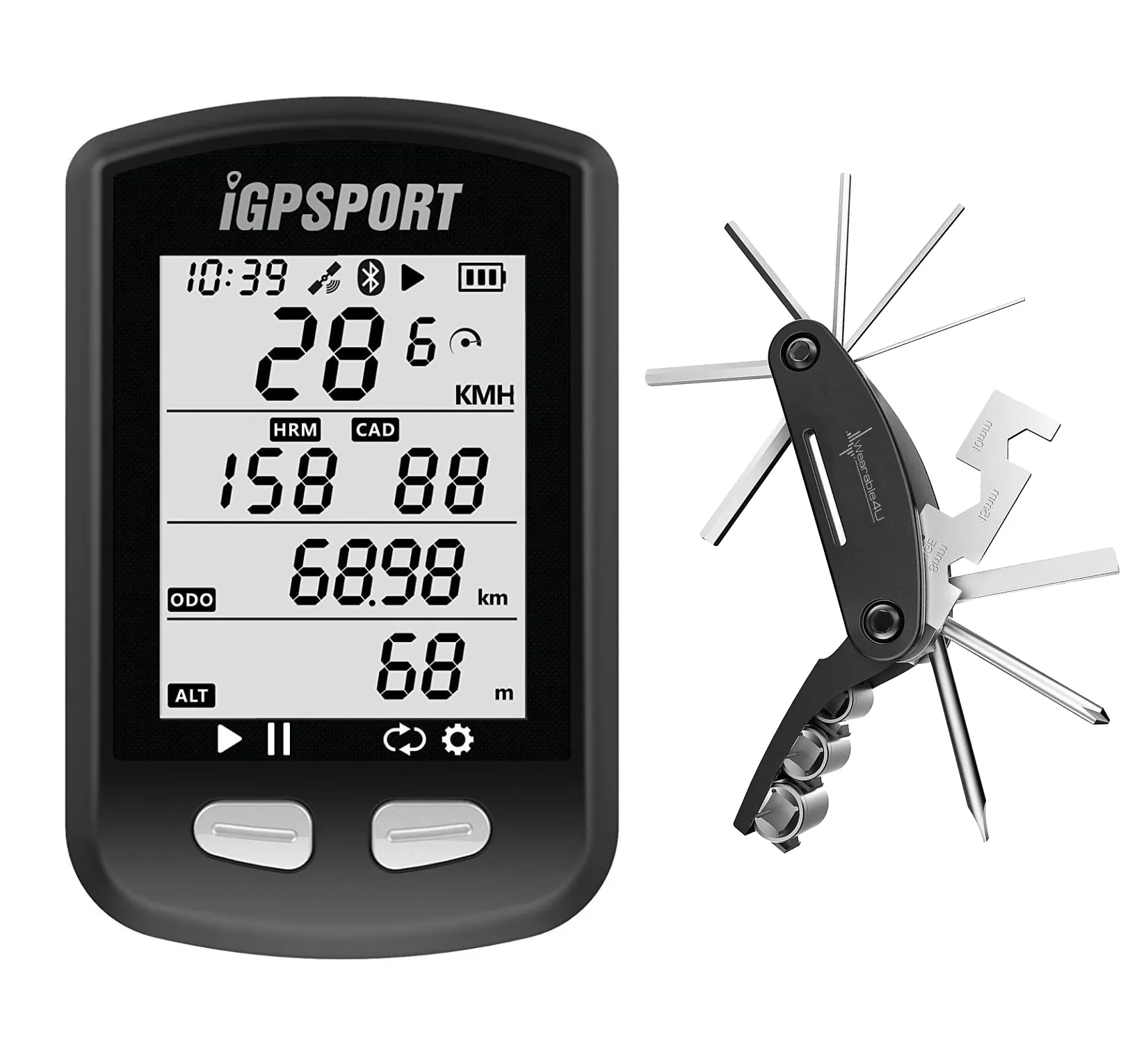 iGPSPORT iGS10S GPS Cycling Computer (IGS10S)