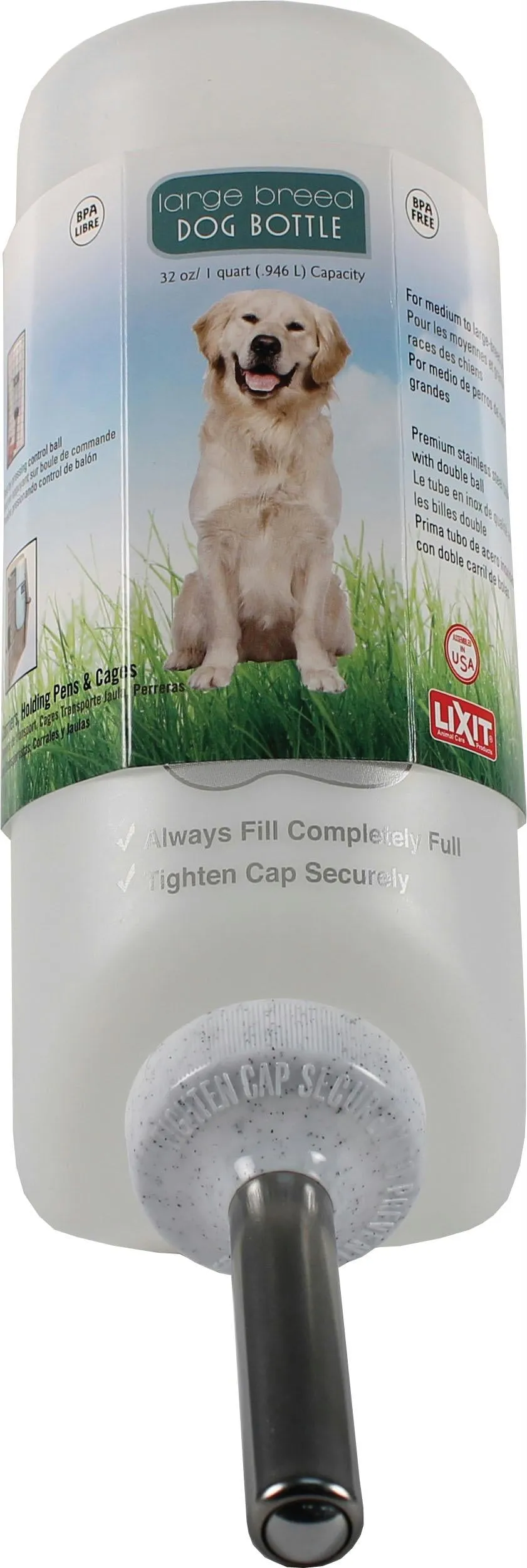 Lixit Large Breed Dog Water Bottle