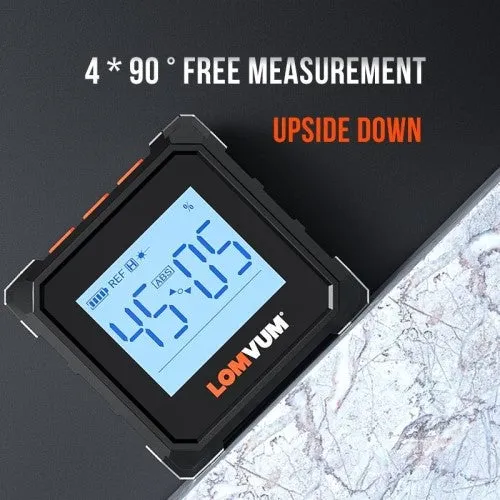 LOMVUM Digital Inclinometer Level LGR20