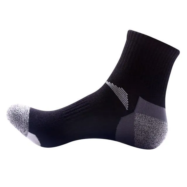 Men Winter Thermal Wool Pile Cashmere Snow Climbing Hiking Seamless Socks