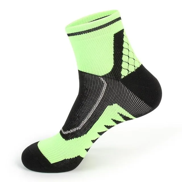 Men Winter Thermal Wool Pile Cashmere Snow Climbing Hiking Seamless Socks