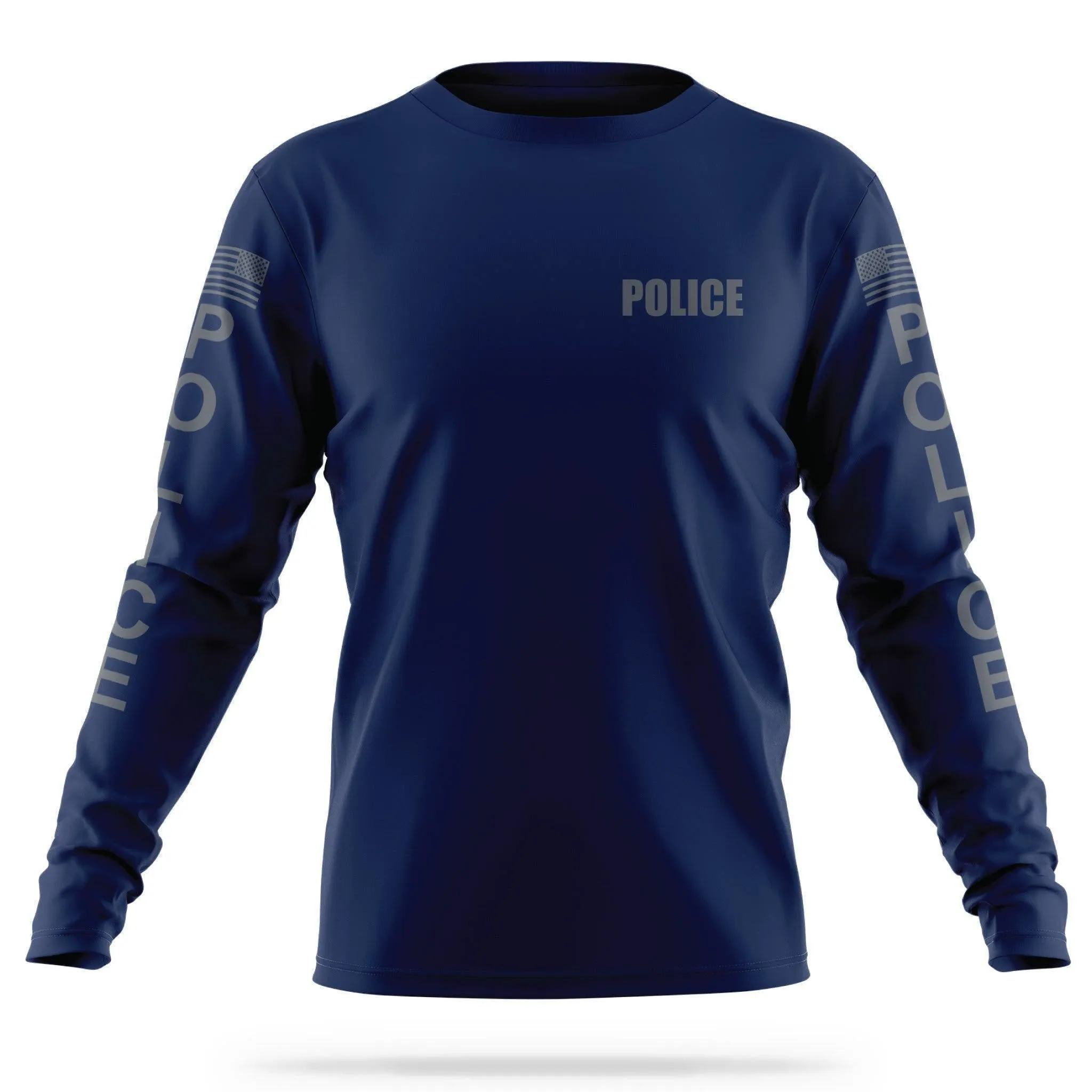 [POLICE] Men's Utility Long Sleeve [NVY/GRY]