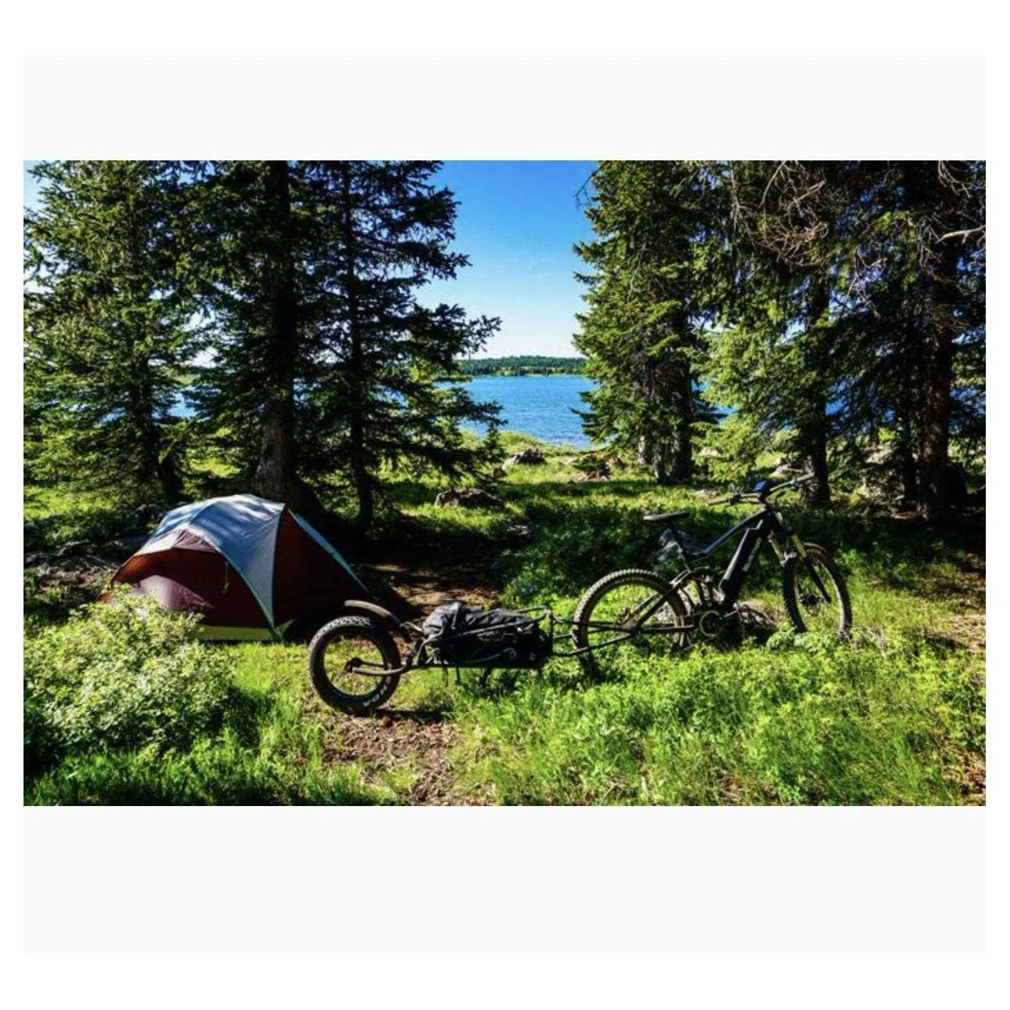 QUIETKAT| All Terrain Bike Cargo Trailer for Hunting