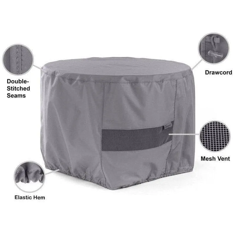 Round Ottoman Cover - Elite