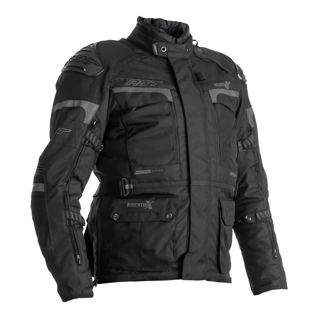 RST Pro Series Adventure-X Waterproof Textile Jacket - Black