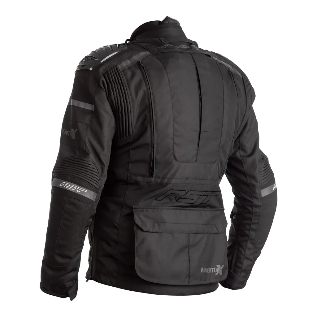 RST Pro Series Adventure-X Waterproof Textile Jacket - Black