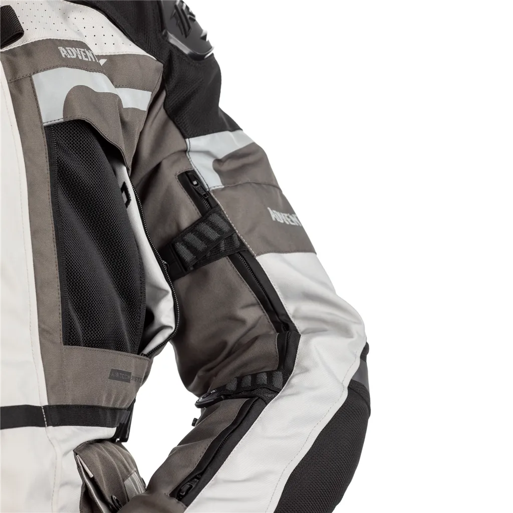 RST Pro Series Adventure-X Waterproof Textile Jacket - Grey / Silver