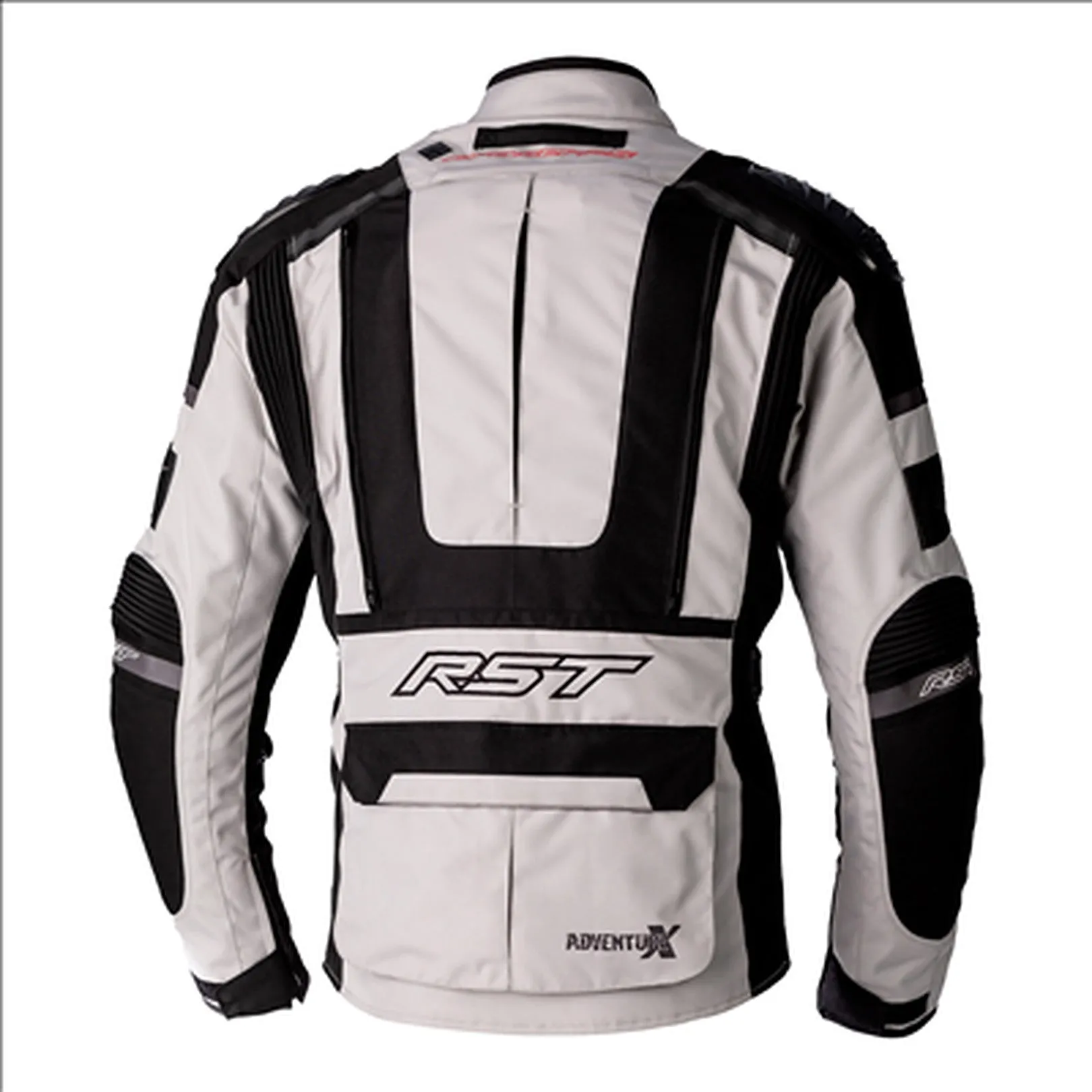 RST Pro Series Adventure-X Waterproof Textile Jacket - Silver / Black