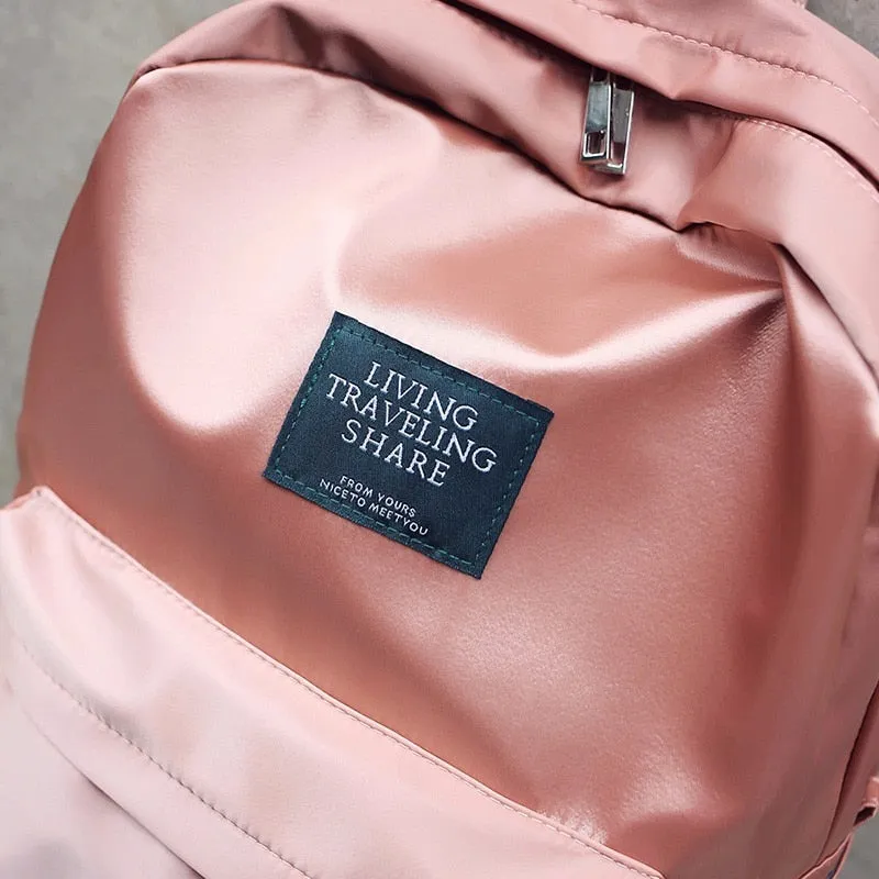 Soft Fabric Backpack