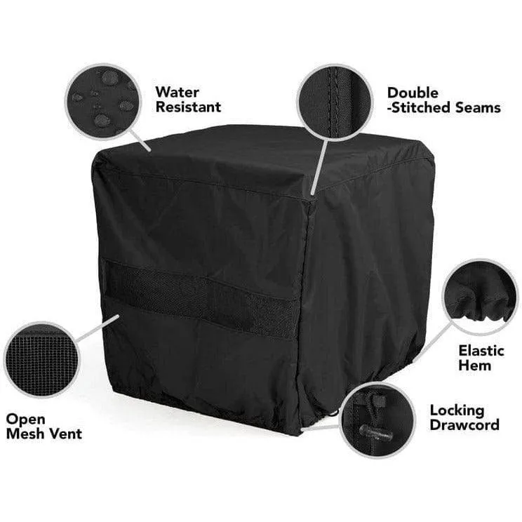 Square Fire Pit Cover - Elite