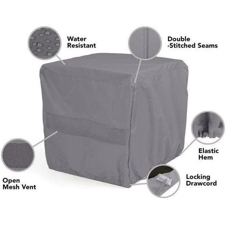 Square Fire Pit Cover - Elite