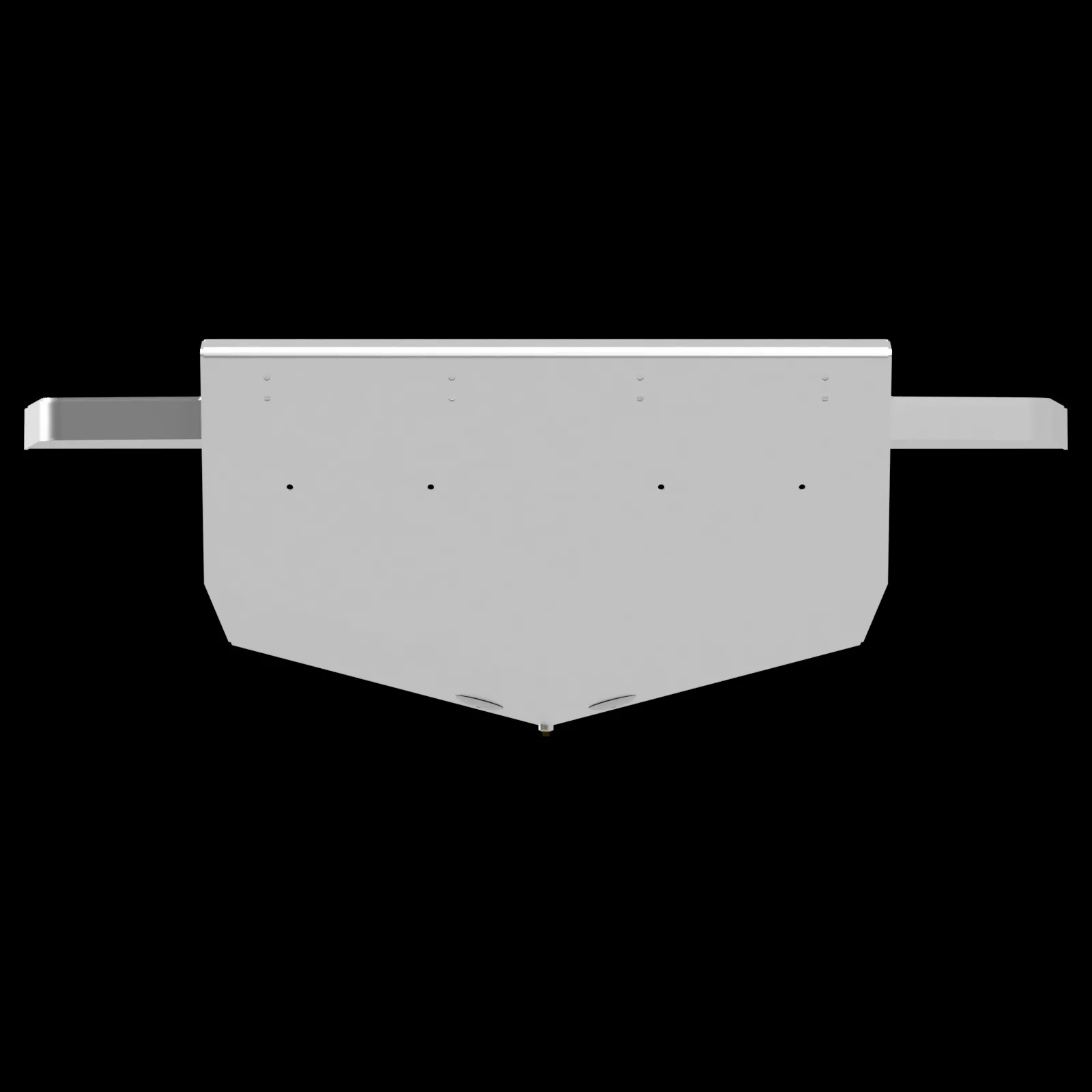 Standard High Flotation Twin Outboard Engine Bracket 11° Transom